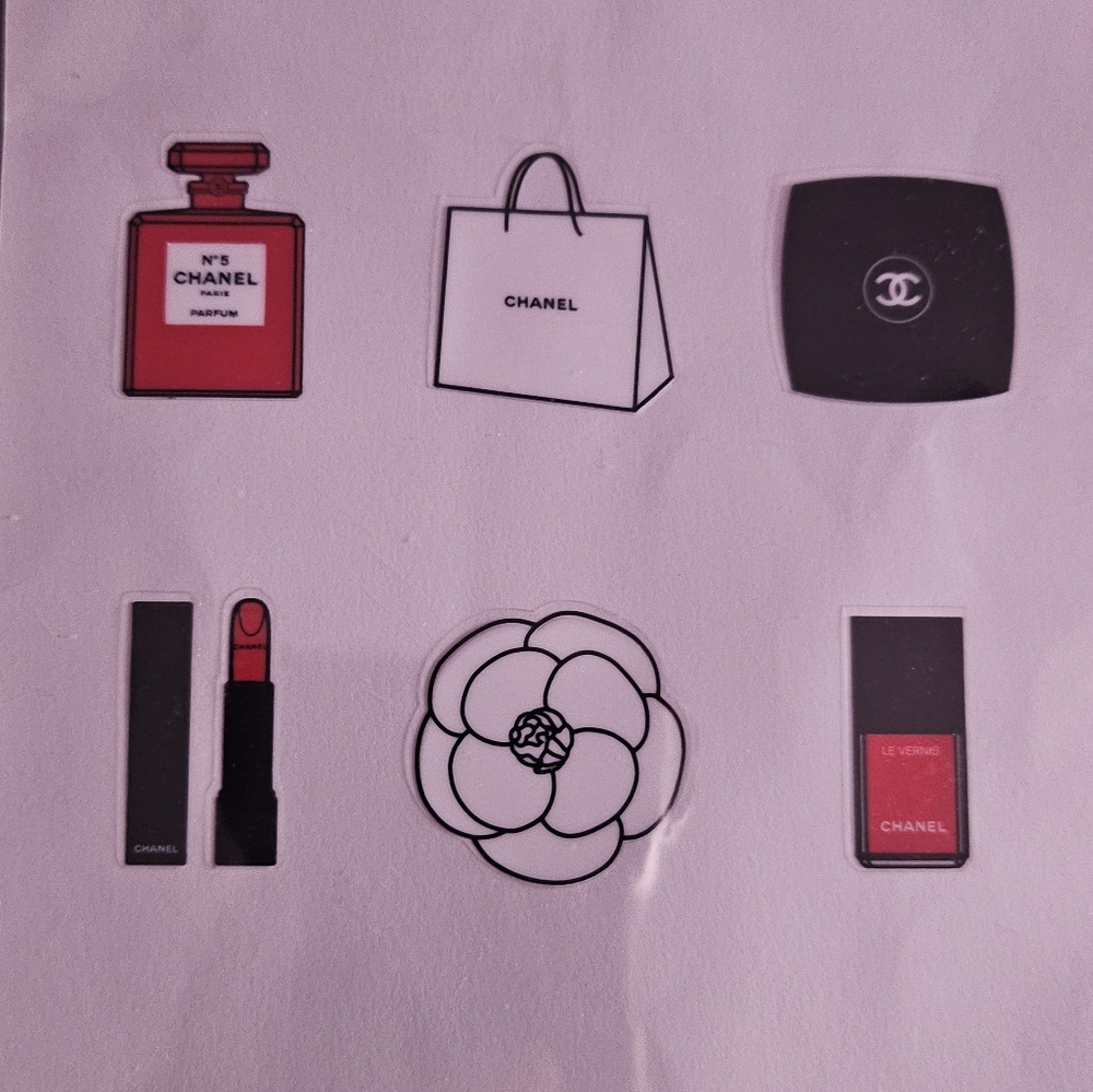 Chanel Event Stickers and Neckace - Picture 4 of 5
